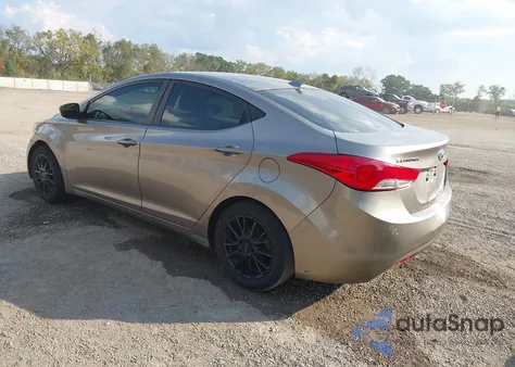 2011 Hyundai Elantra Gls из США, поврежденный, VIN 5NPDH4AE3BH042051